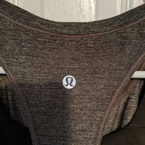 Lululemon women's tank with built in sports bra